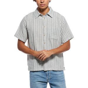 Sovereign Code Mens  Stripe Shirt, Navy